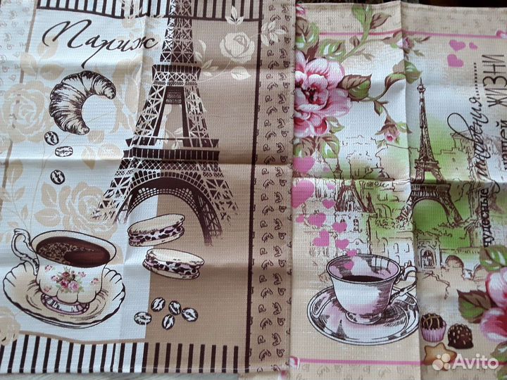 Полотенца вафельные новые