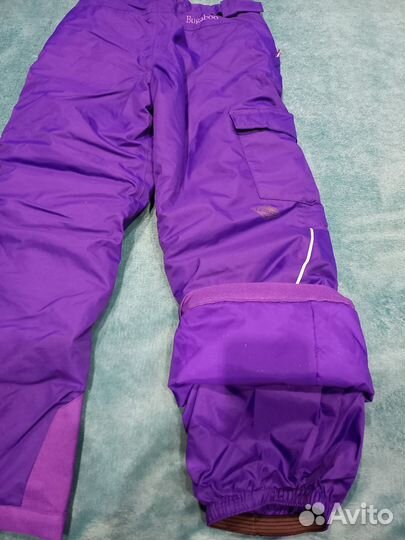 Утепленные штаны для девочки