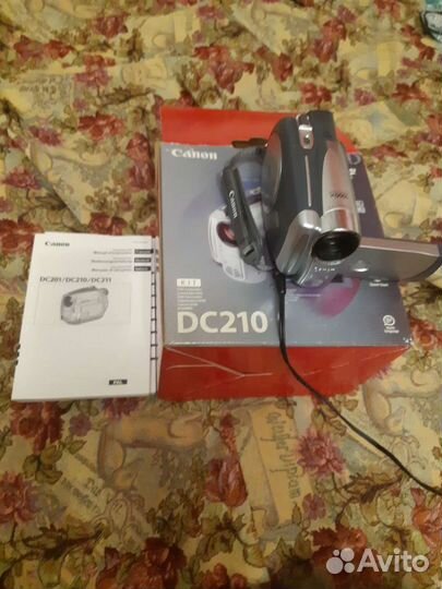 Видеокамера canon DC210 35x1000x