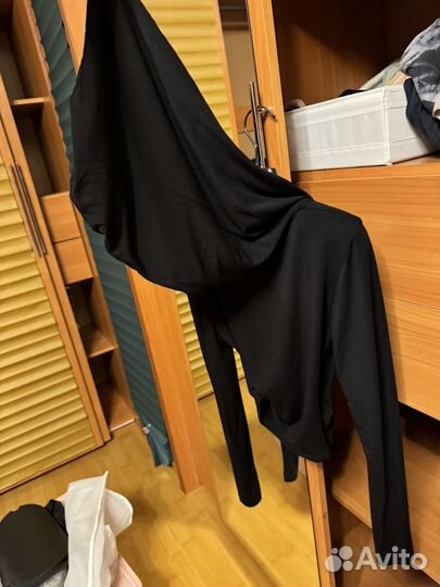 Кофта лайм с капюшоном