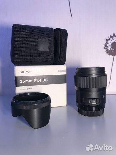 Sigma AF 35mm f/1.4 DG HSM Art Canon EF