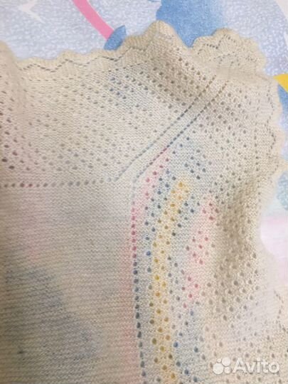 Платок-шаль шерстяной, СССР