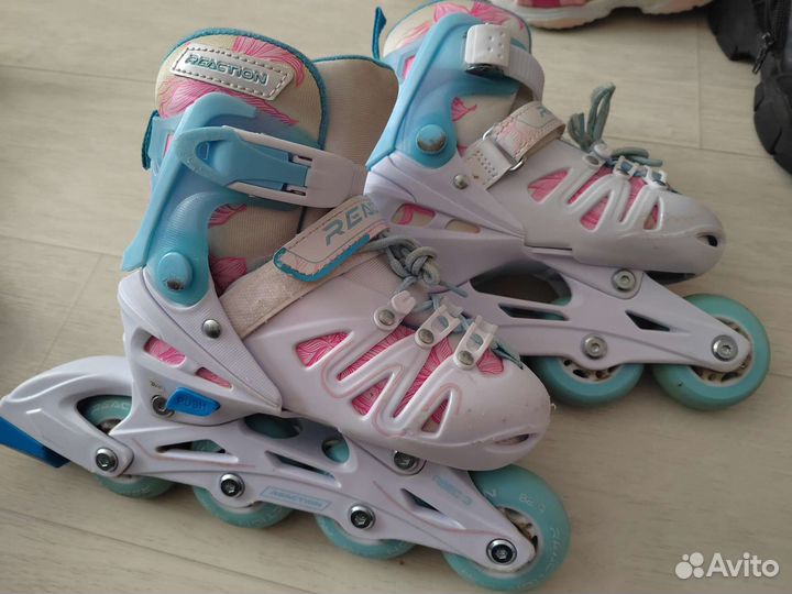 Роликовые коньки детские раздвижные