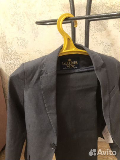 Школьная форма для мальчика серая 128 134