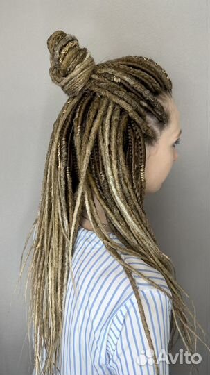 Афрокосы Дреды