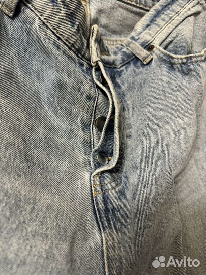 Прямые женские джинсы HM размер EUR40
