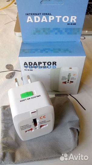 Универсальный переходник розетка адаптер