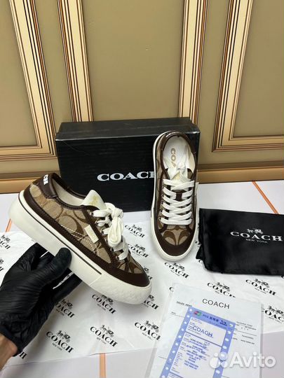 Кеды женские весенние coach