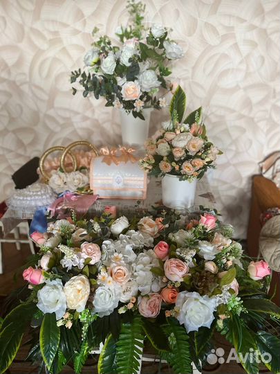 Свадебные композиции, украшения зала и др