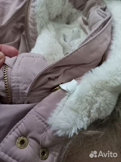 Парка h&m 110 для девочки