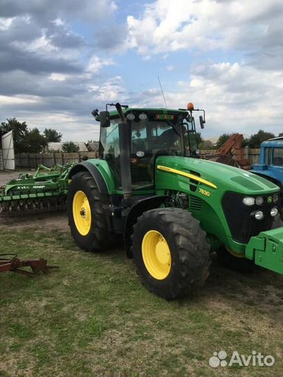 Трактор John Deere 7830, 2014