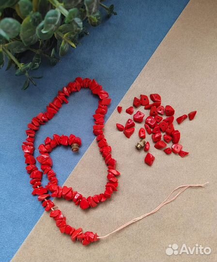 Бусы яшма СССР