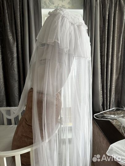 Балдахин в детскую кроватку