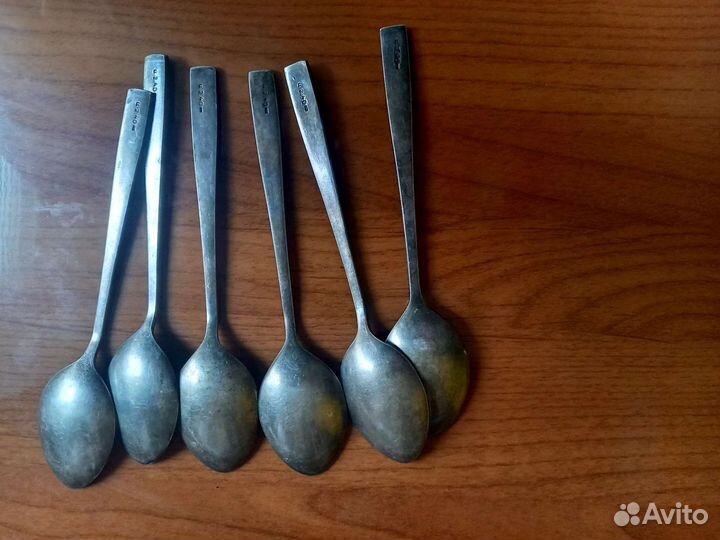 Чайные ложки мельхиор СССР