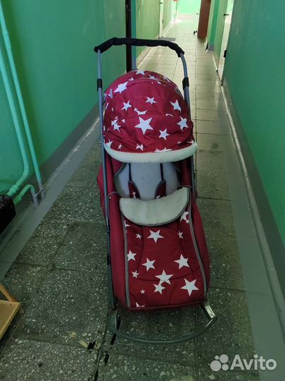 Коляска санки