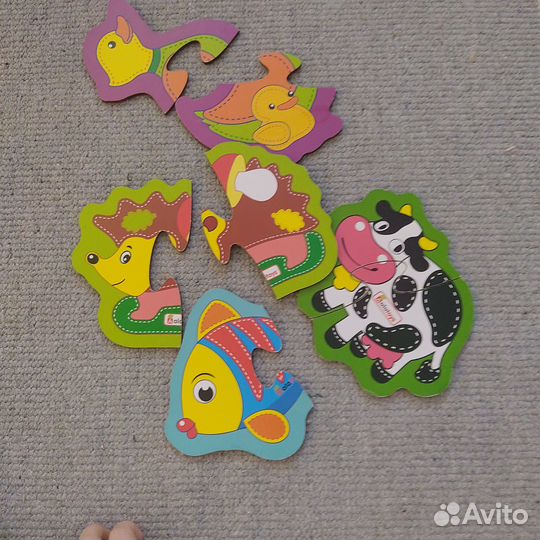 Развивающие игрушки пакетом