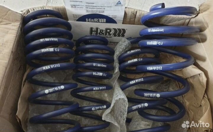 Пружины h&r a6 c7 a7