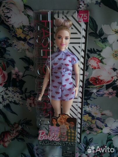 Кукла Барби Пышка Fashionistas 75. Оригинал