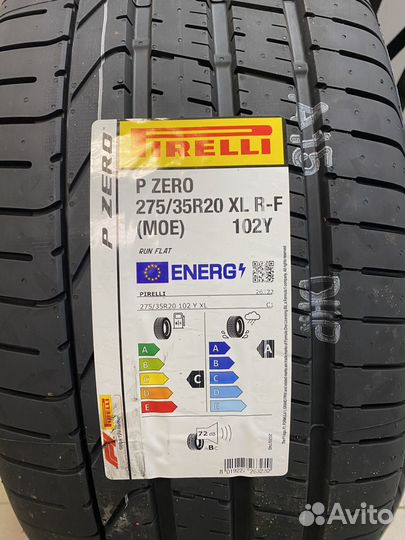 Pirelli P Zero 245/40 R20 и 275/35 R20 102Y