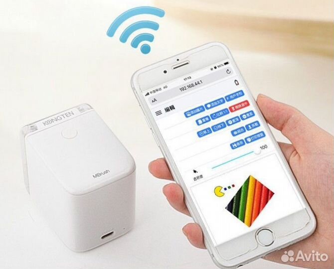 Портативный мини принтер Kongten