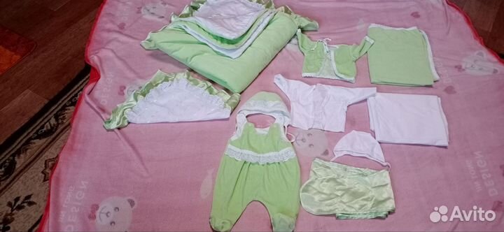 Комплект на выписку зимний