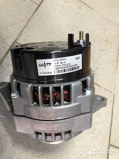 Генератор на ваз 140А нива