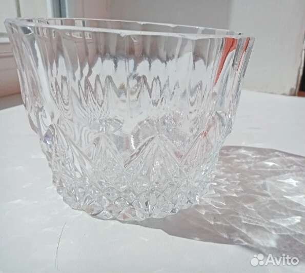 Вазы цветной хрусталь