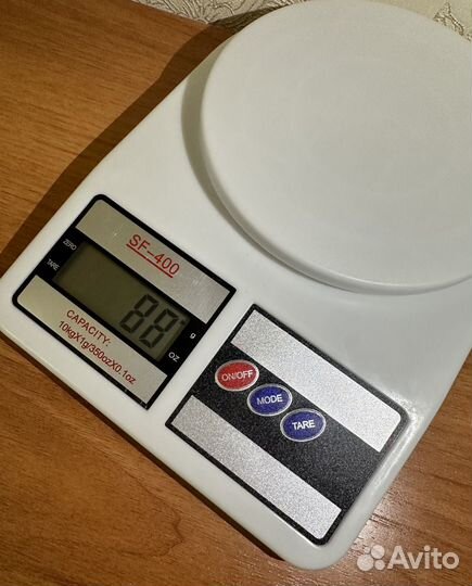Весы кухонные электронные sf-400, до 5 кг (новые)