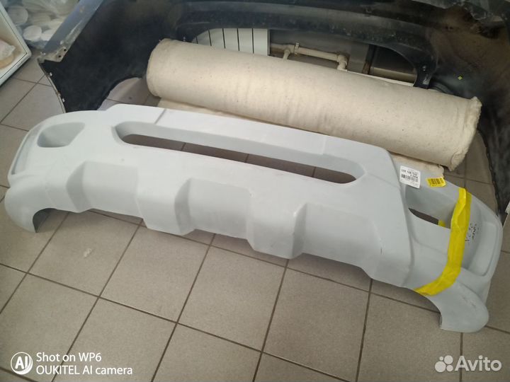 Накладка переднего бампера Volvo XC90