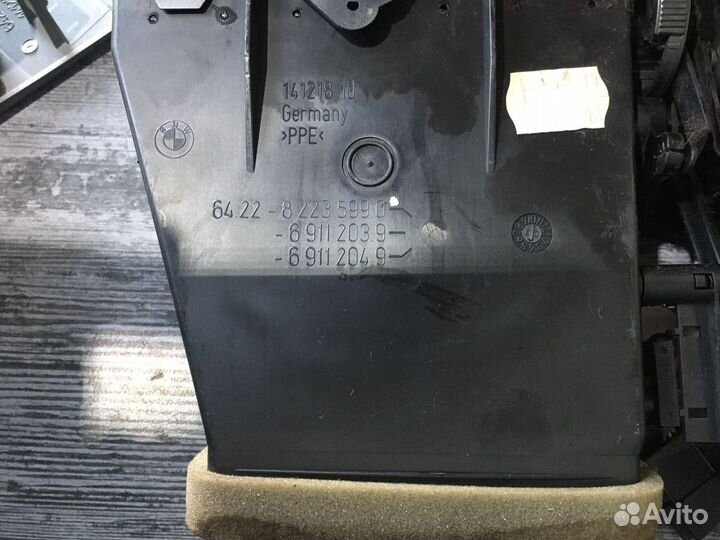 Дефлекторы воздуховоды салона комплект BMW 7 E65