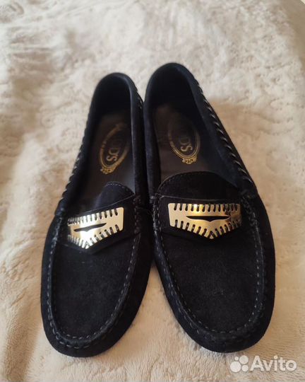 Мокасины женские 38 размер tod's