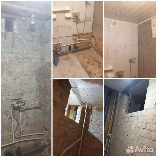 Демонтаж плитки, стен, домов, полов