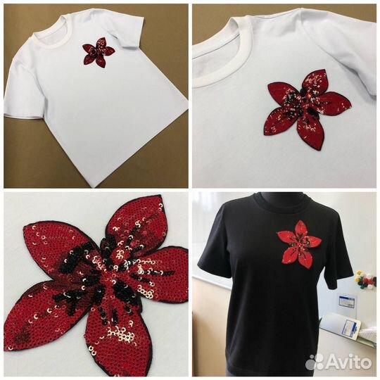 Аппликации/нашивки, стразы пайетки