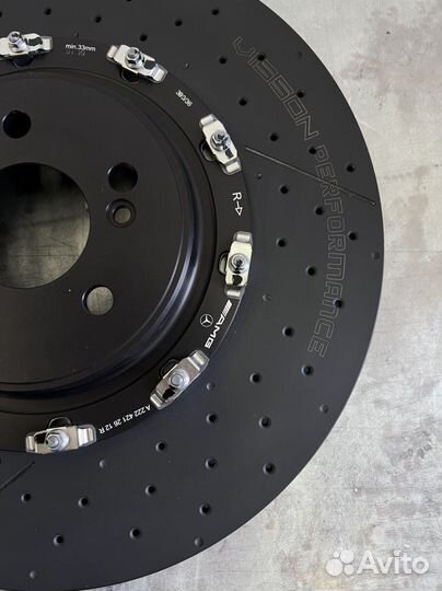 Передние тормозные диски E63S AMG W213