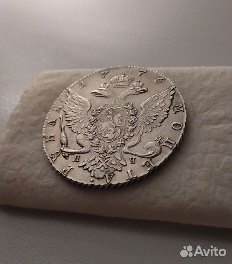 Рубль Екатерины 1776 года