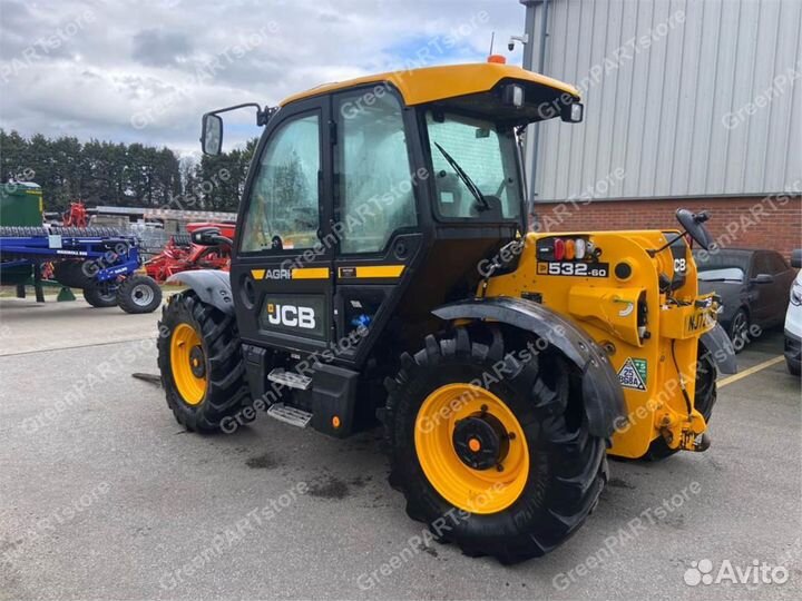 Телескопический погрузчик JCB 532-60 Agri, 2022