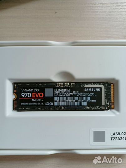 Ssd Samsung 970 evo 500Gb