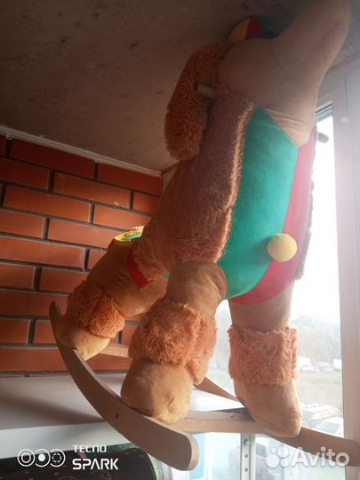Детская качалка собака