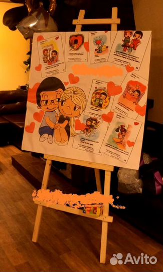 Мольберт декоративный handmade