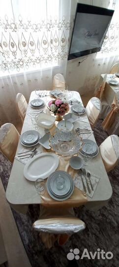 Столы и стулья на прокат