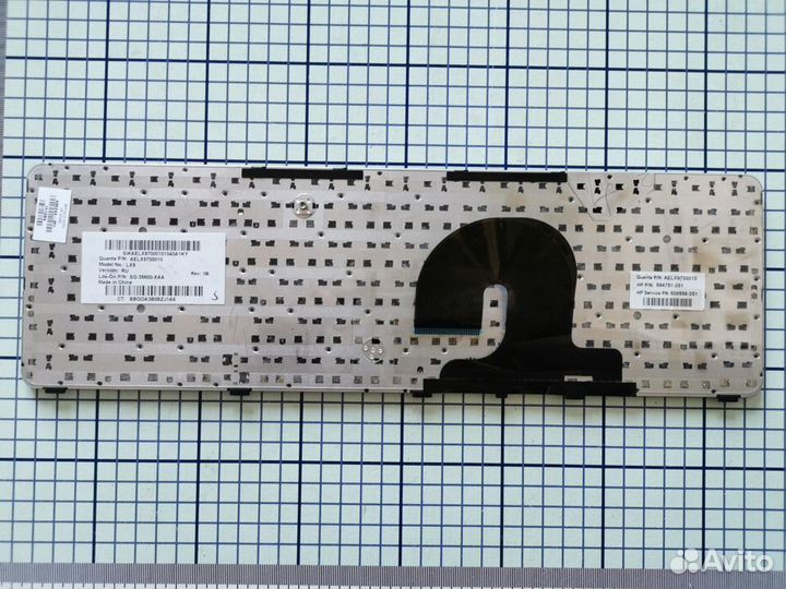 Клавиатура для ноутбука HP dv7-4000, dv7-5000