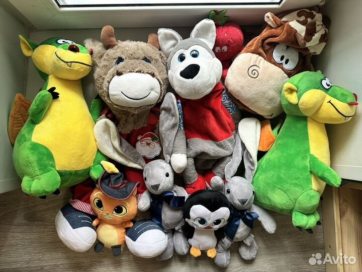 Мягкие игрушки пакетом