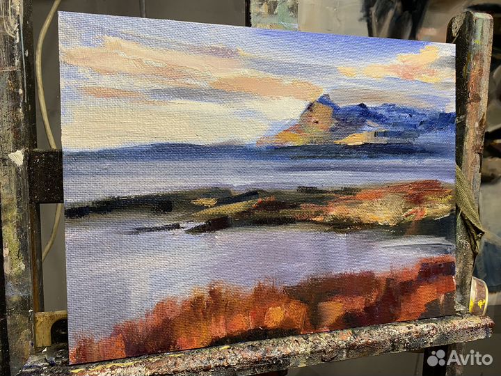 Картина маслом пейзаж