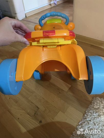 Каталка толокар fisher price тигр