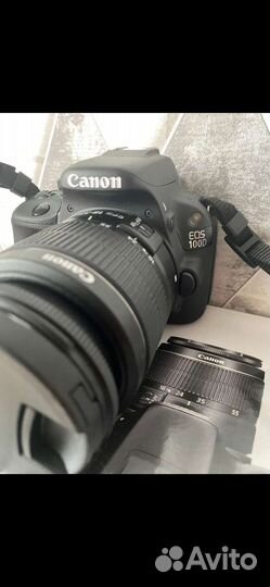 Зеркальный фотоаппарат canon 100d