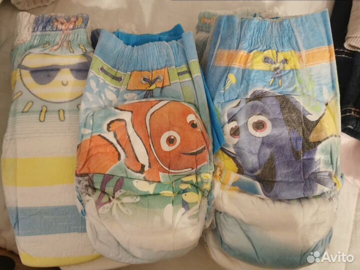 Подгузники трусики для плавания
