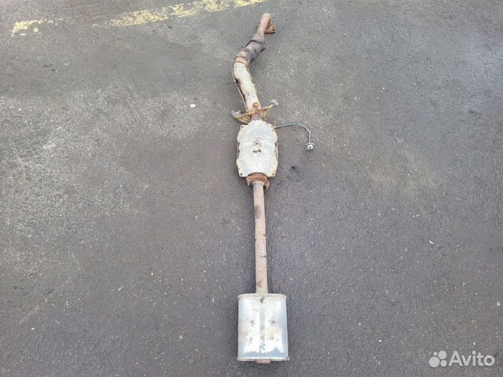 Резонатор глушителя на Lancer 9