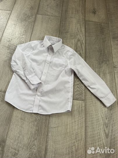 Школьная рубашка 122 Marks&Spenser