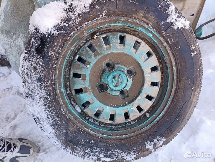 Литой диск Рено 13 радиус