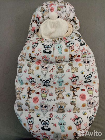 Комплект на выписку зимний